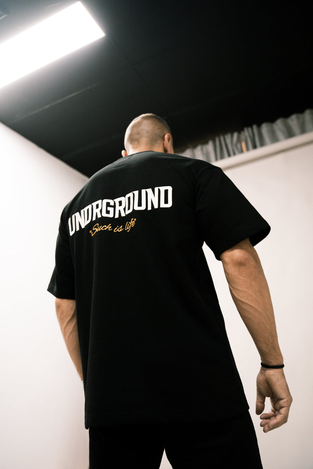 Such Is Life Relaxed Fit Tee x Blk/Orange