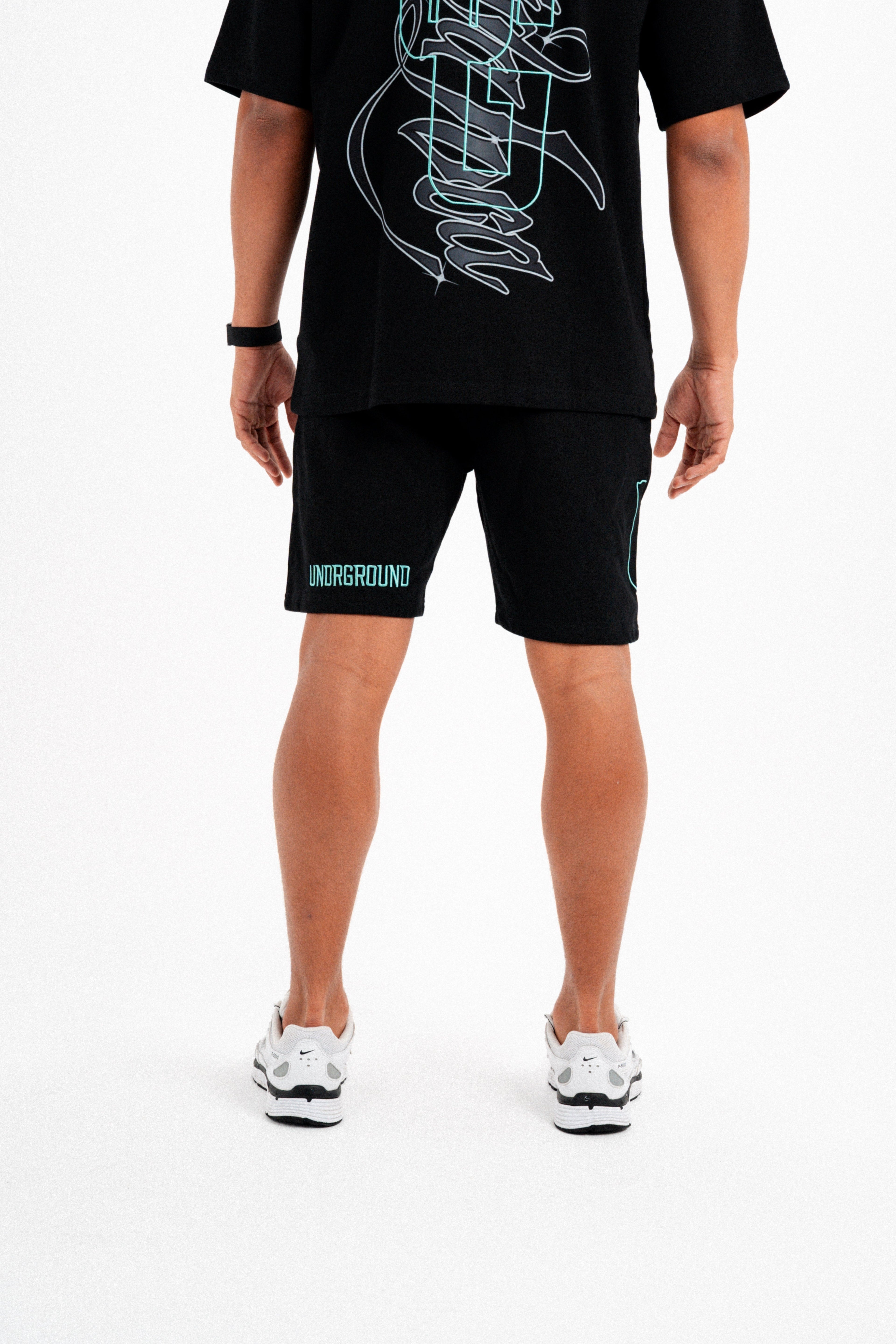 MI VIDA LOCA TEE (BLACK/TIFFANY)