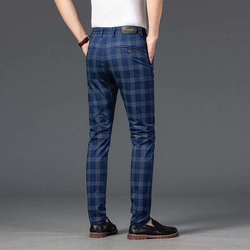 Hudson Checkered Trousers