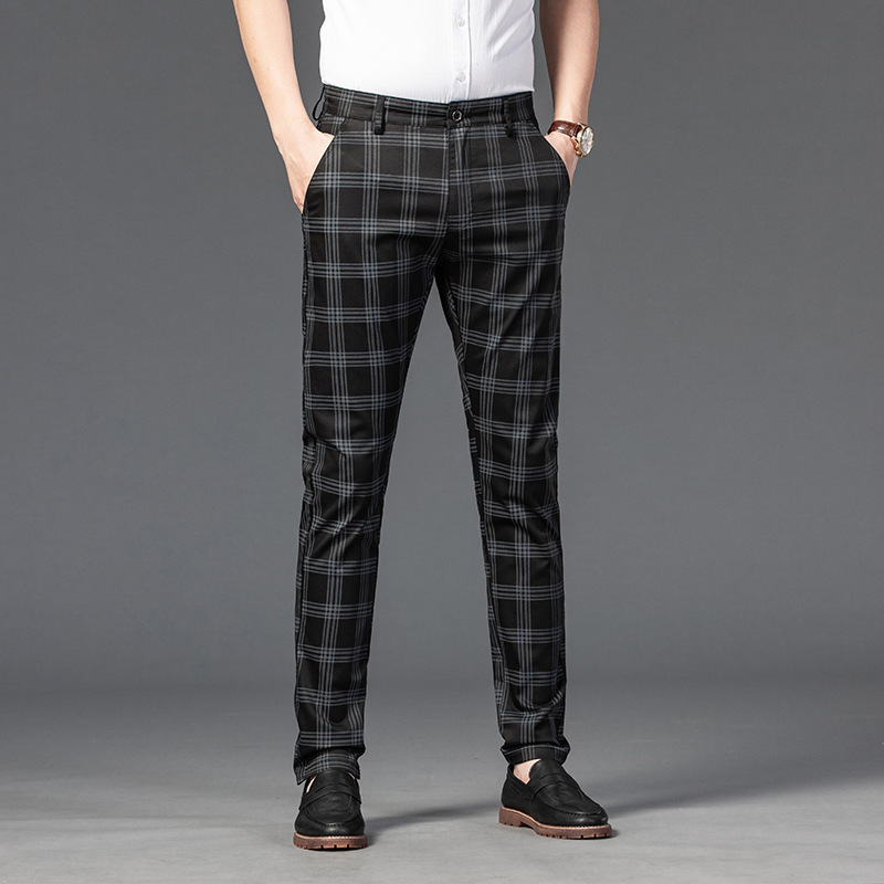 Hudson Checkered Trousers