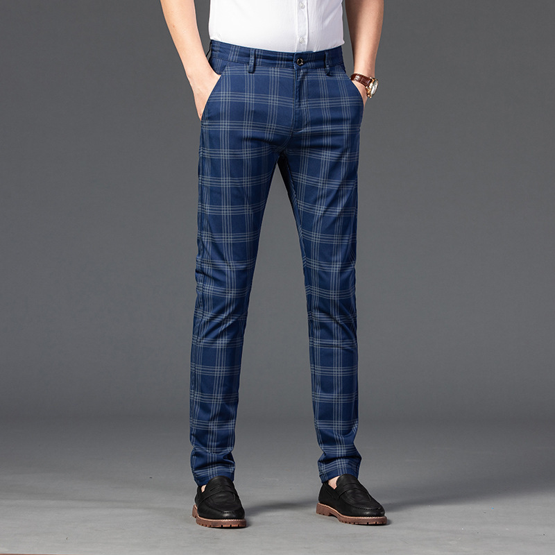 Hudson Checkered Trousers