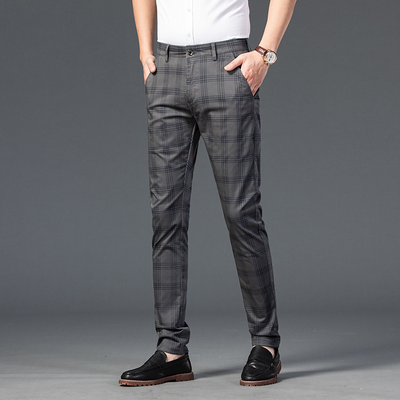 Hudson Checkered Trousers