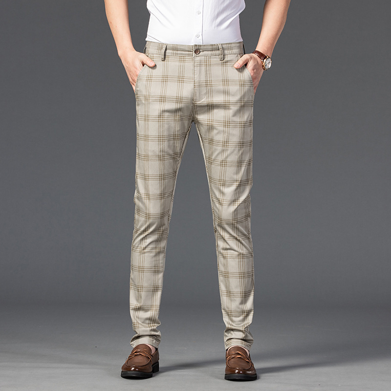 Hudson Checkered Trousers